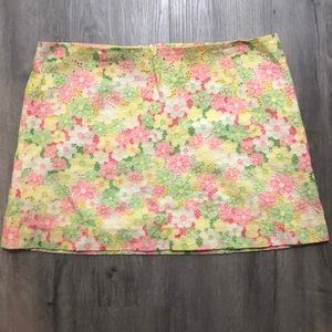Spring into Sunshine Lily Pulitzer Mini Skirt